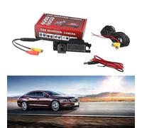 Auratrove Telecamera posteriore AHD/CVBS, impermeabile IP68 per la notte per vauxhall per astra H/J per corsa per meriva per zafira per insegne e per fiat 500L Punto