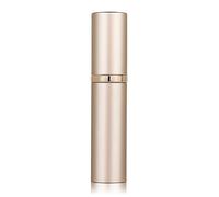 Aurdox Atomizzatore di profumo ricaricabile, mini flaconi spray per profumo portatile, spray vuoto, erogatori, atomizzatori con pompa inferiore per viaggi, a prova di perdite, 5 ml/oro