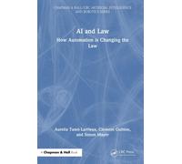 Aurelia Tamo-Larrieux Clement Guitton Simon Mayer AI and Law (Copertina rigida)
