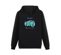 Aurene Is My Spirit Animal Hoody Men Long Sleeve Guild Wars 2 Dragon Asura Human Action Games Casual Loose Size S