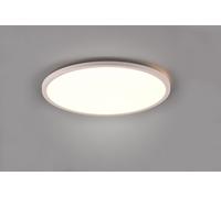 AUREO PLAFONIERA LED 30W 3600lm, 3000 - 6500K BORDO BIANCO CON TELECOMANDO MULTIFUNZIONE RETRO ILLUMINATA RGB D. 40CM DIMMERABILE