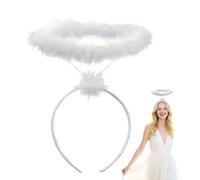 Aureola Dell'angelo, Cerchietto Halloween, Aureola Angelo, Cerchietto Halloween Angelo, Cerchiettos Angel, Cerchietti Capelli Angelos, per Halloweens Festa, Carnevale, Cosplay