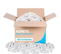 AURETS 150 Sacchetti Antiumidità Armadi - Silica Gel Borse Antiumidità Stanza per Rimuovere e Prevenire la Muffa sulle Pareti - Elimina l'umidità in armadi, camere e documenti