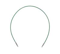 Aurgiarme Cavo di ricambio per ferri da maglia in alluminio antiruggine per cucire tessitura maglione sciarpa borsa filato mestiere strumento portatile per maglieria