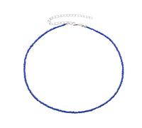 Aurgiarme Collana di perline colorate caramella per le donne dolce fresco acrilico spiaggia clavicola catena ornamento regalo colorato perline spiaggia girocollo, Misura unica, come descritto, come