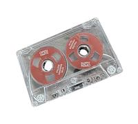 Aurgiarme Doppio nastro metallico parteggiato cassette nastro nastro nastro nastri vuoti per 50 minuti di musica chiara suono lettore vuoto