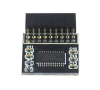 Aurgiarme Modulo TPM 2.0 a 18 pin TPM 2.0 crittografia modulo di sicurezza aggiornamento per computer per migliorare le prestazioni