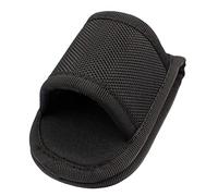 Aurgiarme Open Top D Cell Compact Light Holder PU Leather Duty Belt Nylon Weave Torcia Accessori per cintura di dovere Porta torcia a celle D Supporto per torcia elettrica Clip da cintura Torcia D