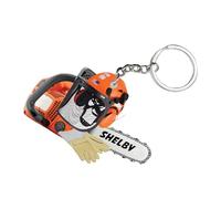 Aurgiarme Portachiavi in acrilico robusto dai colori vivaci, accessorio portatile per studenti di oftalmologia e regali unici, B, Taglia unica