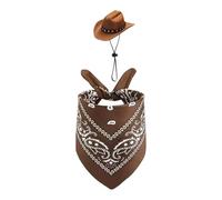 Aurgiarme Portico oche costume cappello con bavaglino per decorazione statua a tema occidentale Festival Display Dressingup accessorio festival abbigliamento festa vestito decorazione occidentale