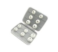 Aurgiarme Punta per orecchio in silicone per riduzione del rumore, set da 12 pezzi, sicuro per/stili di vita attivi, materiali facili da pulire, punta in silicone facile da pulire