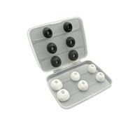 Aurgiarme Punta per orecchio in silicone per riduzione del rumore, set da 12 pezzi, sicuro per/stili di vita attivi, materiali facili da pulire, punta in silicone facile da pulire