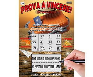 Aurìca Gratta E Vinci Scherzo Prova A Vincere 2 Biglietti Personalizzabili Sempre Vincenti Perché Scrivi Tu Il Premio! - Fai Un Regalo Divertente Alle Feste, Cerimonie E Anniversario (VACANZA)
