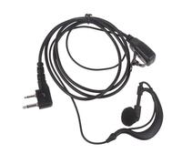 Auricolare a 2 pin con trasmissione microfono e design ergonomico per ICV8 V80E V82 V85 F4026 auricolare radio bidirezionale
