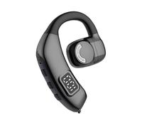 Auricolare a mani libere True Wireless Open Ear - Auricolari Allenamento, Display LED | Suono hi?fi guida aerea, resistente sudore impermeabile, leggero ergonomico per Jogging Palestra Sport