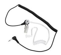 Auricolare acustico da 3,5 mm per ascoltare solo l'aria, ricevitore di sorveglianza per microfono altoparlante radio bidirezionale, compatibile con Motorola Kenwood Icom Walkie Talkie
