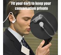 Auricolare Air Duct K head 90 cm / 80 cm Nero PTT