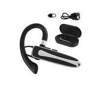 Auricolare Auricolare Wireless per Telefoni Cellulari con Custodia di Ricarica Auricolare un Orecchio Singolo Vivavoce per La Guida nel
