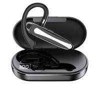 Auricolare Bluetooth, auricolare Bluetooth wireless con microfono integrato per una voce HD chiara, tecnologia Bluetooth ultra potente per