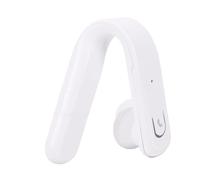 Auricolare Bluetooth Auricolare Wireless con Microfono per un Comfort Tutto il Giorno e una Lunga Durata di Gioco, Ideale per L'uso in Ufficio e in Viaggio (WHITE)
