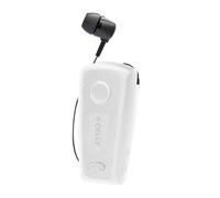 AURICOLARE BLUETOOTH CELLY BIANCO CON FILO ESTRAIBILE BHCLIPWH