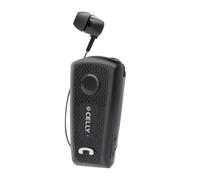 AURICOLARE BLUETOOTH CELLY NERO CON FILO ESTRAIBILE BHCLIPBK