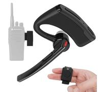 Auricolare Bluetooth con microfono PTT per Motorola CP200 CP200D CP185 CLS1410 CLS1110 BRP40 DTR650 RDU2020 RDU4100 RDU4160D RDU2080D Yaesu FT-4XR FT-4VR FT-6550 R FT-25 Walkie-talkie portatile R