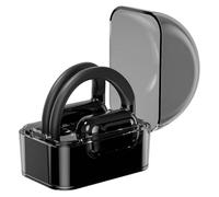 Auricolare Bluetooth con traduzione assistita dall'intelligenza Artificiale, Nuova intelligenza Artificiale del 2025, traduzione in Tempo Reale in 144 Lingue,jf1(Black)