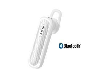 AURICOLARE BLUETOOTH MEDIA DURATA BIANCO VT-6700-LED7701 V-TAC