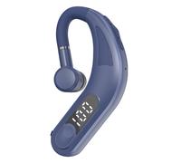 Auricolare Bluetooth monoauricolare, a conduzione ossea, con chiamate nitide per lavoro e sport, e lunga durata della batteria in standby.