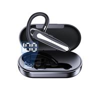 Auricolare Bluetooth monoauricolare, connessione rapida e stabile per un audio affidabile, comodo da indossare per lunghe ore, due metodi di ricarica