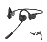 Auricolare Bluetooth Open-Ear con Microfono a Cancellazione del Rumore (#A) | Auriculares ConduccióN óSea Con MicróFono, Ligeros Y CóModos. Bluetooth 5.3,CancelacióN Ruido,Open-Ear Para Llamadas NíTidas