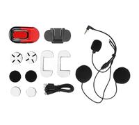 Auricolare Bluetooth per moto, interfaccia audio da 5 mm per un'ampia compatibilità con i dispositivi, cuscinetti degli altoparlanti migliorano il