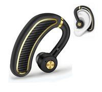 Auricolare Bluetooth wireless, dalla forma ergonomica con gancio auricolare regolabile, compatibile con la maggior parte dei dispositivi Bluetooth,
