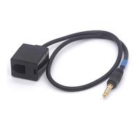 Auricolare Buddy RJ9 4P4C Femmina a 3,5 mm Maschio Cavo Adattatore Telefono Cellulare per Cisco, Avaya Telefono 40 cm