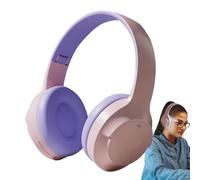 Auricolare Cancellazione Del Rumore - Cuffia Senza Fili Pieghevole Multicolor Sull'orecchio | Sopra Cuffie Testa Auricolari Senza Fili Confortevoli Per Il Rumore Portatile Per Femm