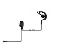 Auricolare con gancio per orecchio per Yaesu VX / 7R, ALINCO DJ - V446 , DJ - V7, DJ - G7 Auricolare a gancio con microfono "PTT" e clip