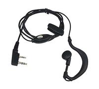 Auricolare con microfono 2 pin PTT per emittente Walkie baofeng-pofung UV-5R uv5-ra