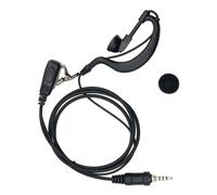 Auricolare con microfono a forma di G con auricolare per Yaesu Radio VX-6R 1 pin