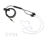 Auricolare con microfono Air Sound Tube Auricolare con interruttore di modalità CTIA/OMTP compatibile con gli smartphone(Nero)