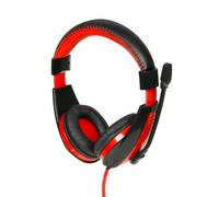 IBOX da gioco con microfono SHPI1528MV Cuffie gaming, Nero, Rosso