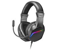 Auricolare con Microfono Gaming Mars Gaming MH122 Nero