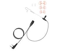 Auricolare con microfono PTT/microfono compatibile con radio Kenwood Baofeng BTECH SAMCOM Retevis Walkie Talkie e BF-F8HP UV-82HP UV-5R UV82 UV82C UV5X3 TK NX, cuffie acustiche a tubo auricolare