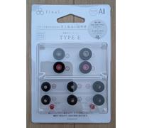 Auricolare FINAL FI-EPEBL2A4 tipo E / nero / tutte le dimensioni