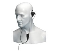 Auricolare gancio per ricetrasmittenti Entel HTXXX Auricolare con gancio, con microfono e PTT, per ricetrasmittenti Entel serie HTXXX.