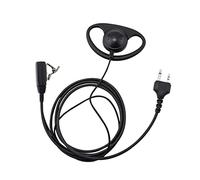 Auricolare Gazechimp Auricolare A 2 Pin con Microfono PTT per Midland G6 / G7 / G8 / G9 LXT80 / GXT635 / GXT650
