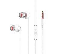 Auricolare in-ear con microfono 3 5mm cuffie portatili per iOS Android telefoni cellulari computer leggero confortevole compatto meraviglioso qualità del suono design alla moda morbido silicone spina