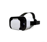 Auricolare leggero VR per film e giochi, materiale ABS | Design leggero in ABS, adatto per telefoni da 4,7 a 6,5 pollici, distanza focale regolabile, giochi 3D coinvolgenti e film