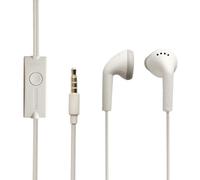 auricolare originale Samsung ehs61 in bianco auricolari modellati 3,5 mm spina Stereo Sound Bulk Confezione + GRATIS Schermo reinigungspad