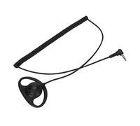 Auricolare over the ear stile D, ergonomico, leggero, solo per l'ascolto, con spina non filettata da 3,5 mm, regolabile per adattarsi all'orecchio